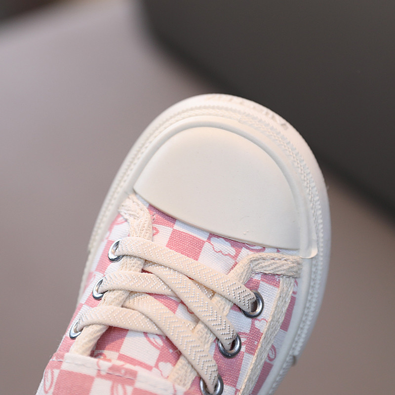Ljetne dječje platnene cipele 2023. Karirane niske srednje i velike cipele za dječake i djevojčice Prozračne tanke cipele Tenisice