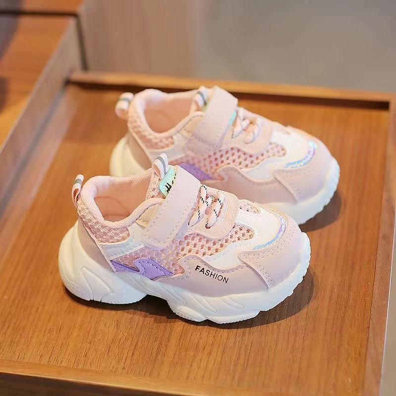Zapatillas dječja ležerna obuća Nova ljetna mrežasta sportska obuća za dječake Neklizajuća beba Cipela za malu djecu Meki potplat Cipele za djevojčice Dječje tenisice 신발