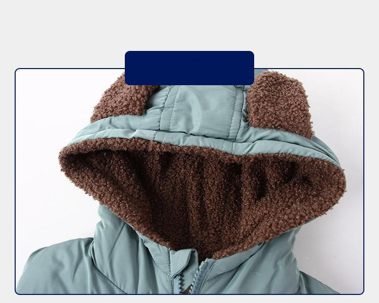 Jesen Zima Novi prsluk bez rukava čiste boje za djevojčice s kapuljačom Ležerne dječje jakne s patentnim zatvaračem za dječake