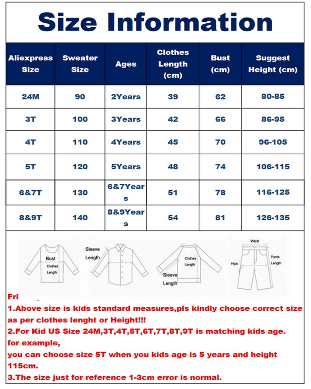 27kids Dječji pulover za malu djecu Dječji zimski dječji prugasti uzorak dugih rukava s okruglim izrezom Ležerni pamučni kaput koji održava toplinu 2-9 godina