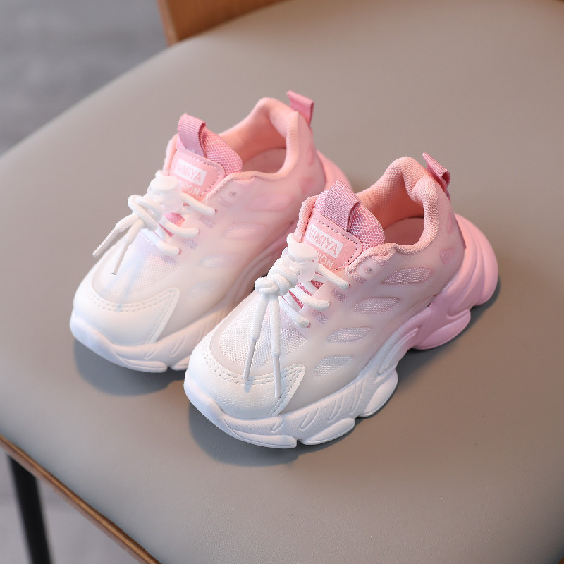 Dječje modne boje Dječje cipele za dječake Korejska verzija tenisica za djevojčice Lagane mrežaste cipele za slobodno vrijeme s mekim potplatom