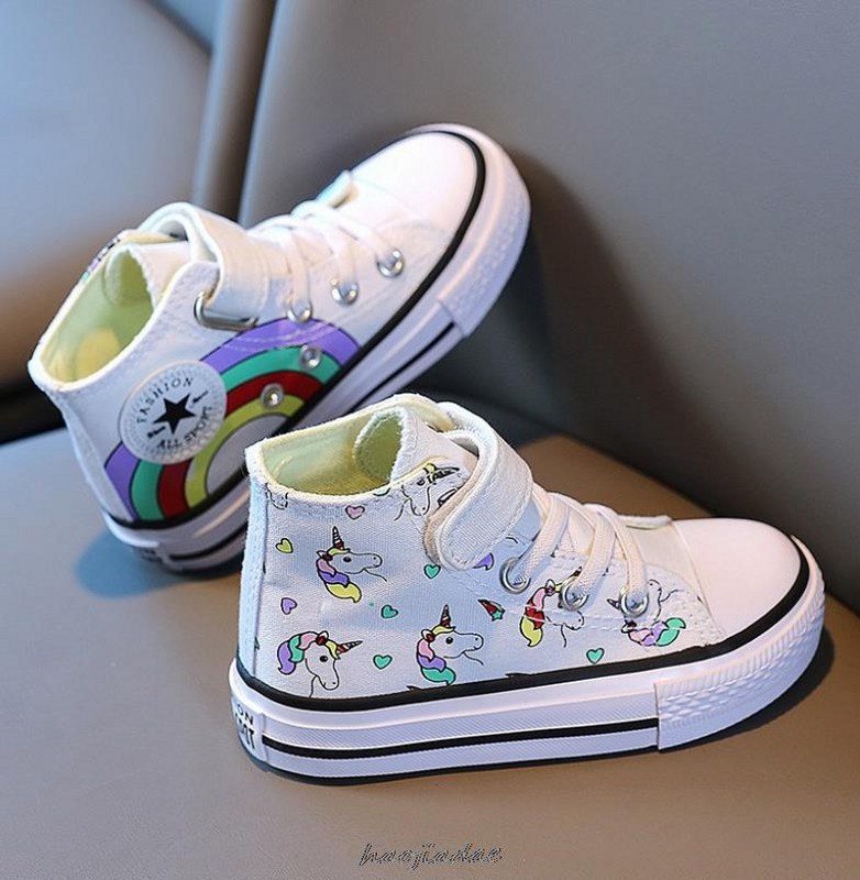 Crtani, dječje visoke platnene cipele za djevojčice, kvalitetna tkanina, školske cipele za dječake, modne tenisice, proljeće, jesen, vanjske platnene cipele za putovanje