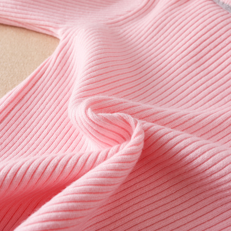 Puloveri za djevojčice Jesen Zima Topli džemperi za bebe Gornji dijelovi Dječja pletiva Dječja odjeća