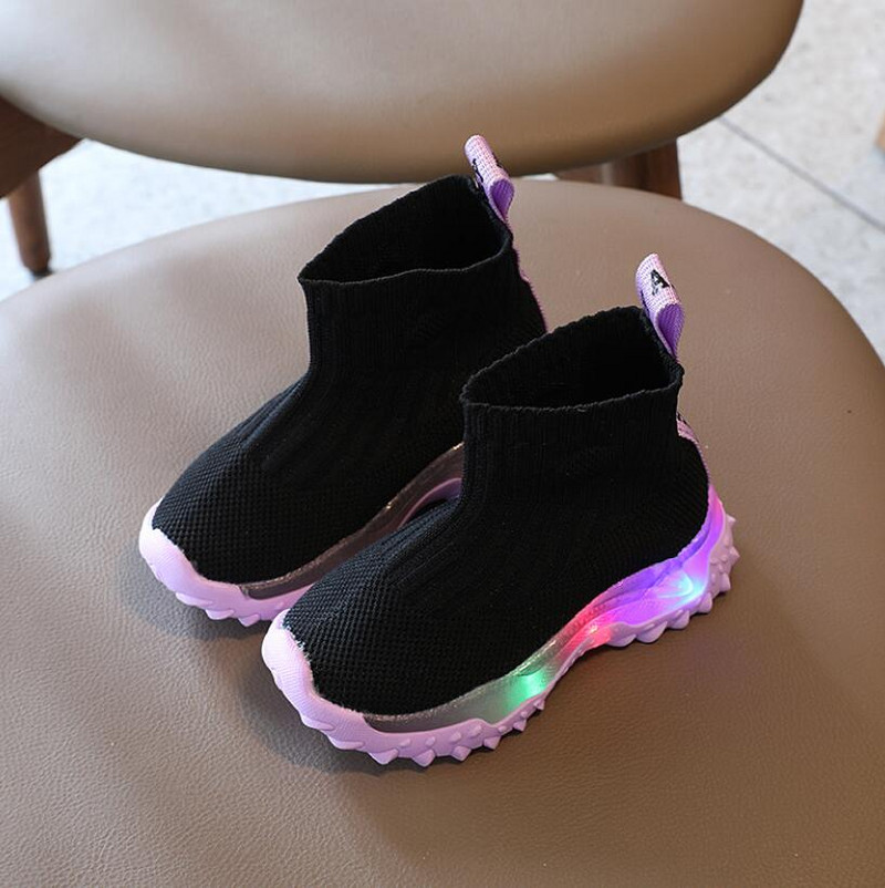 Dječje cipele za malu djecu Led svjetleće tenisice sa svjetlom Dječje tenisice za trčanje Neklizajuće modne svjetleće sportske cipele za djevojčice i dječake