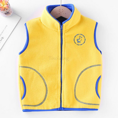 Îmbrăcăminte exterioară pentru adolescenți Veste Jachete fără mâneci Vestă pentru copii pentru băiat fată Polar fleece Bebeluși Copii Vestă Iarnă caldă 100-160 cm