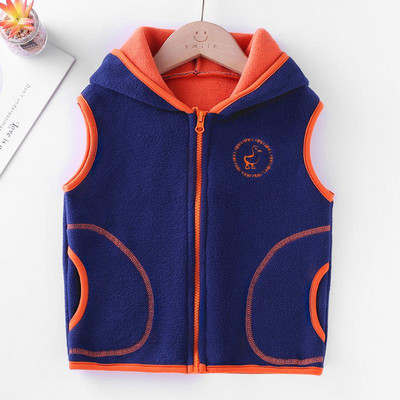 Îmbrăcăminte exterioară pentru adolescenți Veste Jachete fără mâneci Vestă pentru copii pentru băiat fată Polar fleece Bebeluși Copii Vestă Iarnă caldă 100-160 cm