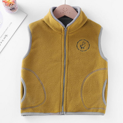 Îmbrăcăminte exterioară pentru adolescenți Veste Jachete fără mâneci Vestă pentru copii pentru băiat fată Polar fleece Bebeluși Copii Vestă Iarnă caldă 100-160 cm