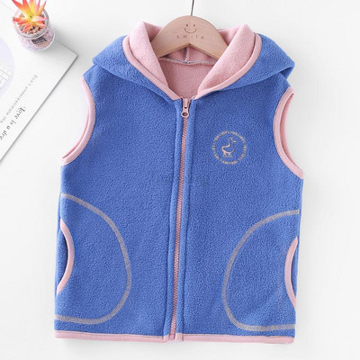 Îmbrăcăminte exterioară pentru adolescenți Veste Jachete fără mâneci Vestă pentru copii pentru băiat fată Polar fleece Bebeluși Copii Vestă Iarnă caldă 100-160 cm
