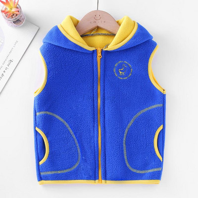 Îmbrăcăminte exterioară pentru adolescenți Veste Jachete fără mâneci Vestă pentru copii pentru băiat fată Polar fleece Bebeluși Copii Vestă Iarnă caldă 100-160 cm