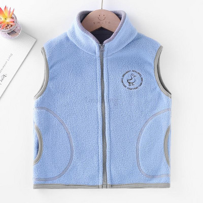 Îmbrăcăminte exterioară pentru adolescenți Veste Jachete fără mâneci Vestă pentru copii pentru băiat fată Polar fleece Bebeluși Copii Vestă Iarnă caldă 100-160 cm