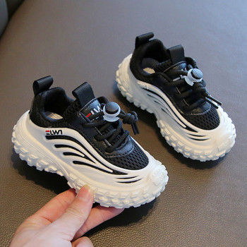 2023 Άνοιξη φθινόπωρο παιδικά παπούτσια για αγόρια κορίτσια Παιδικά καθημερινά αθλητικά παπούτσια Αντιολισθητικά βρεφικά δικτυωτά αθλητικά παπούτσια για τρέξιμο που αναπνέουν