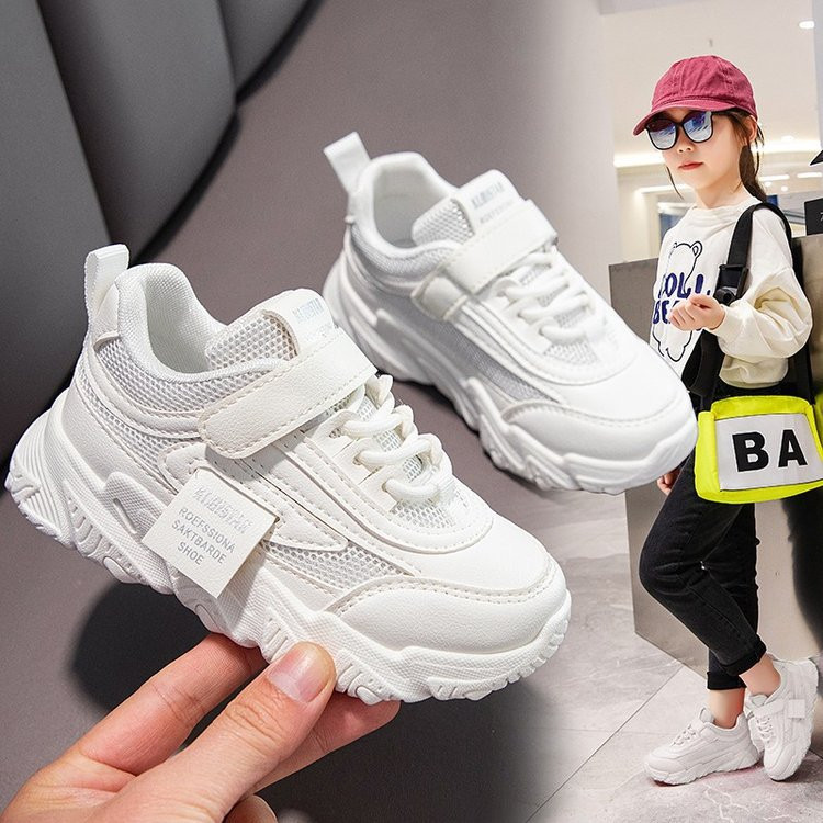 Dječje tenisice Proljeće Novo Djeca 2022. Djevojčice Ležerne Mrežaste Jednobojne Dječje Neklizajuće sportske cipele Moda Tenis Mala djeca