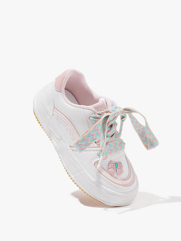 Huili Ležerne tenisice Proljeće 2023. Nova moda za djevojčice Cipele za princeze Dječje prozračne male bijele sportske cipele