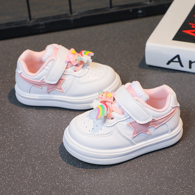 Dječje cipele za slobodno vrijeme 2023 Cipele za bebe i malu djecu Bijele cipele za djevojčice Životinjski uzorci iz crtića Dječačke mekane i prozračne cipele