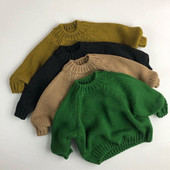 Bebeluși, băieți, fete, haine, toamnă, noi, pentru copii, pulover, pentru copii mici, tricotaj, pentru nou-născut, tricotaje, cu mânecă lungă, din bumbac, pulover pentru bebeluși, topuri
