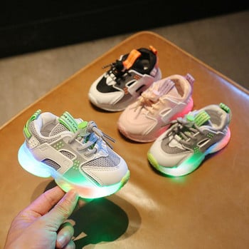 Παιδικά αθλητικά παπούτσια φθινοπώρου 2023 με ελαφρύ αναπνεύσιμο πλέγμα παιδικά αθλητικά παπούτσια για κορίτσια 1 έως 5 ετών Παιδικά παπούτσια Παιδικά παπούτσια για αγόρια Παιδικά αθλητικά παπούτσια LED