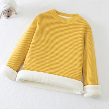 Есен Зима Детски пуловери за бебета, момчета, момичета, анимационни вълнени пуловери, детски топъл пуловер, палто, жилетка, удебелено връхно облекло