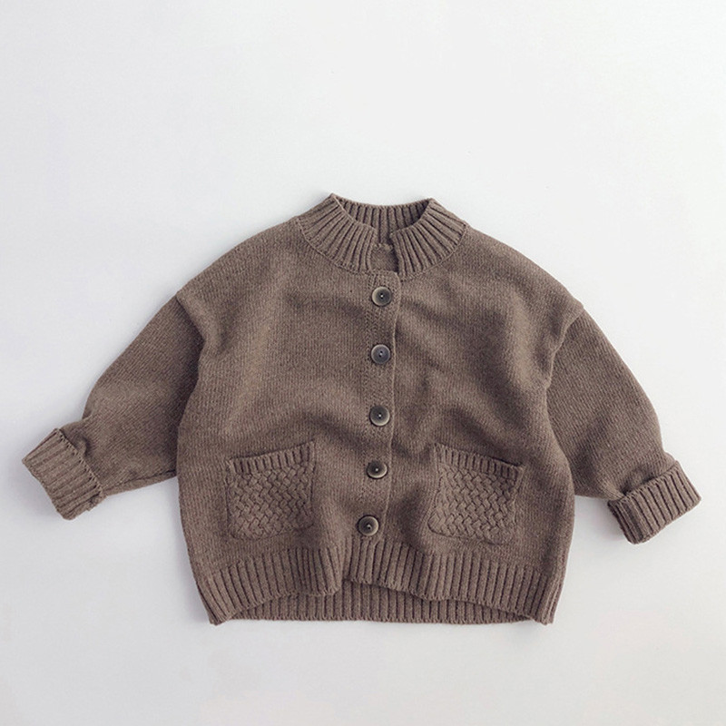 Dječji pulover za bebe Jesen Zima Pleteni kardigan Gornji kaput Odjeća za dječake i djevojčice Dječja pletenina za djevojčice i dječake Gornja odjeća