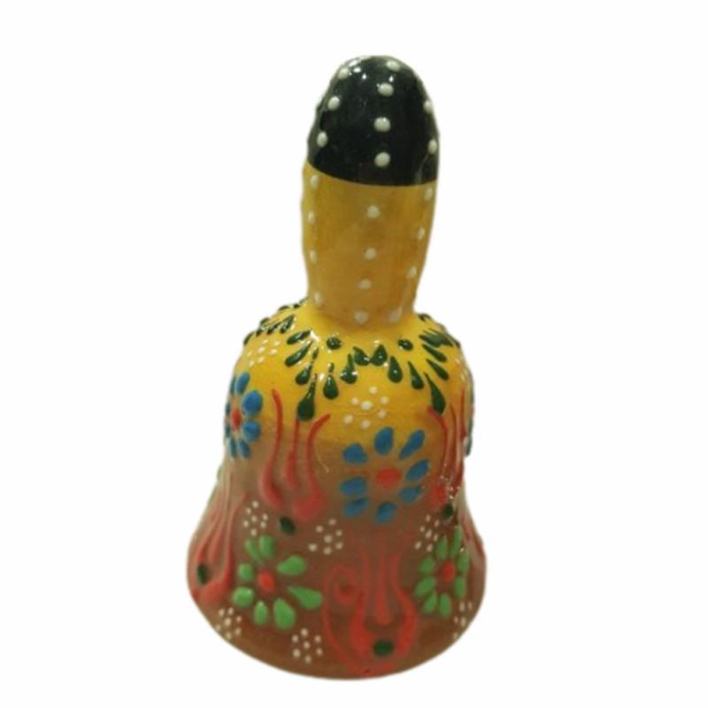 Декорация Ahelos, Камбана, Ръчно рисувана, 10х6 см