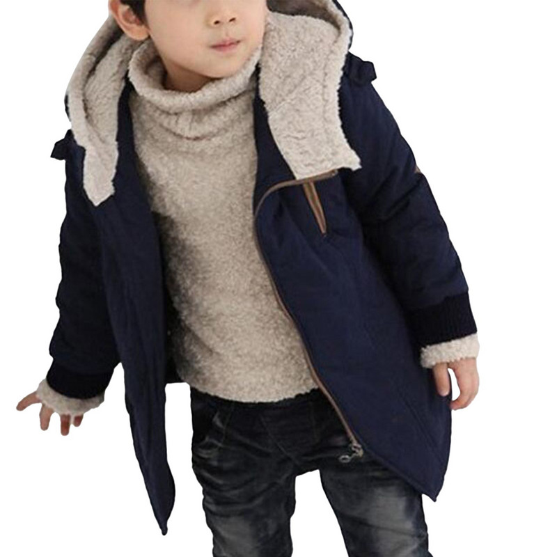 Zimska jakna za malu djecu Dječaci Djevojčice Zimska slatka majica s kapuljačom Jednobojna jakna s džepovima za djevojčice ili dječake