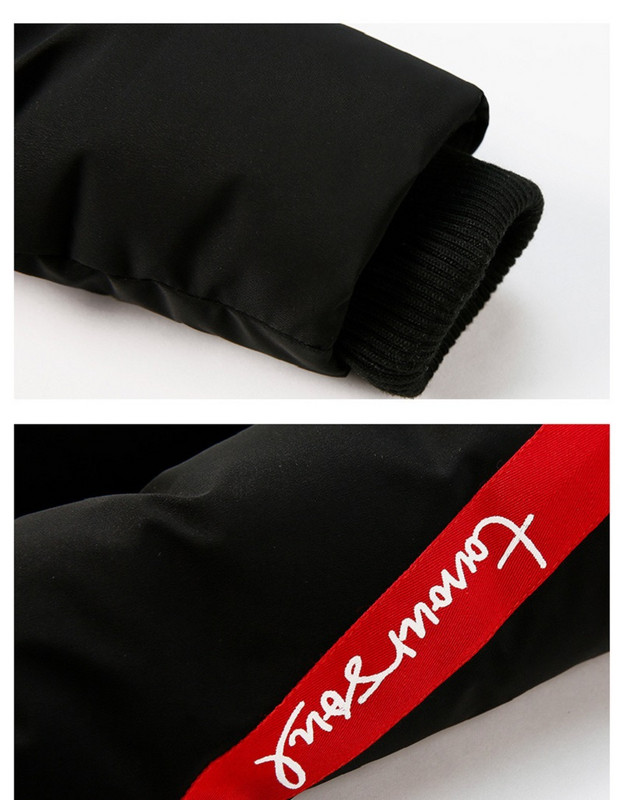 Zimske dječačke tople pamučne jakne s kapuljačom i dugim puf jaknama otpornim na vjetar, dječje školske termoparke, dječja snježna jakna 5-15 godina