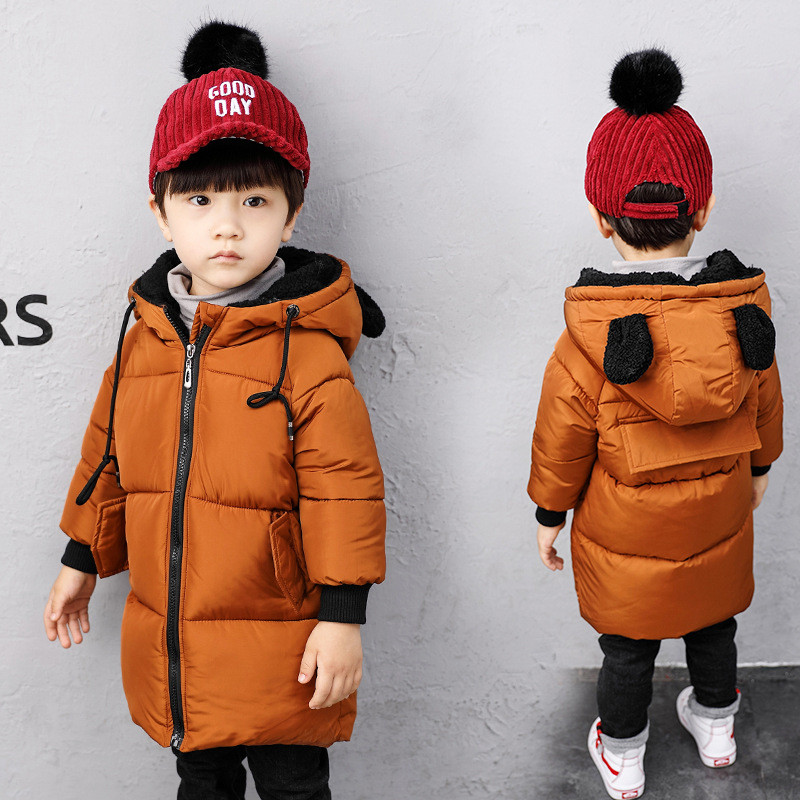 Nova dječja zimska jakna za dječake Topli kaputi s kapuljačom u 3 boje Zimska jakna za dječake 7WT031