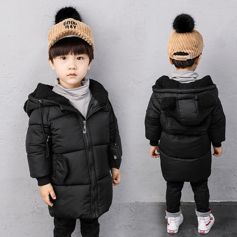 Nova dječja zimska jakna za dječake Topli kaputi s kapuljačom u 3 boje Zimska jakna za dječake 7WT031