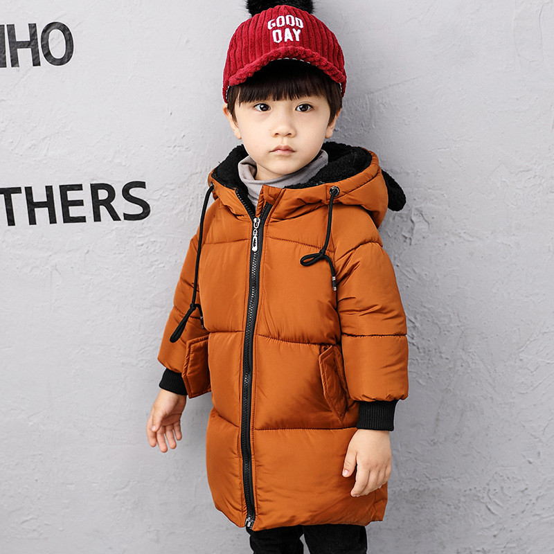 Nova dječja zimska jakna za dječake Topli kaputi s kapuljačom u 3 boje Zimska jakna za dječake 7WT031