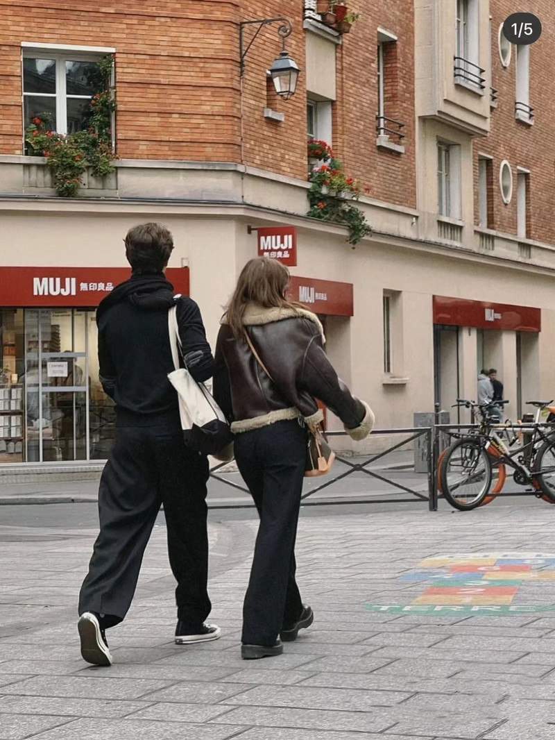 RARF 2023 Jesen zima nova ženska topla dvostrana kratka jakna Ženski smeđi kaput