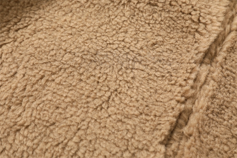 RARF 2023 Jesen zima nova ženska topla dvostrana kratka jakna Ženski smeđi kaput