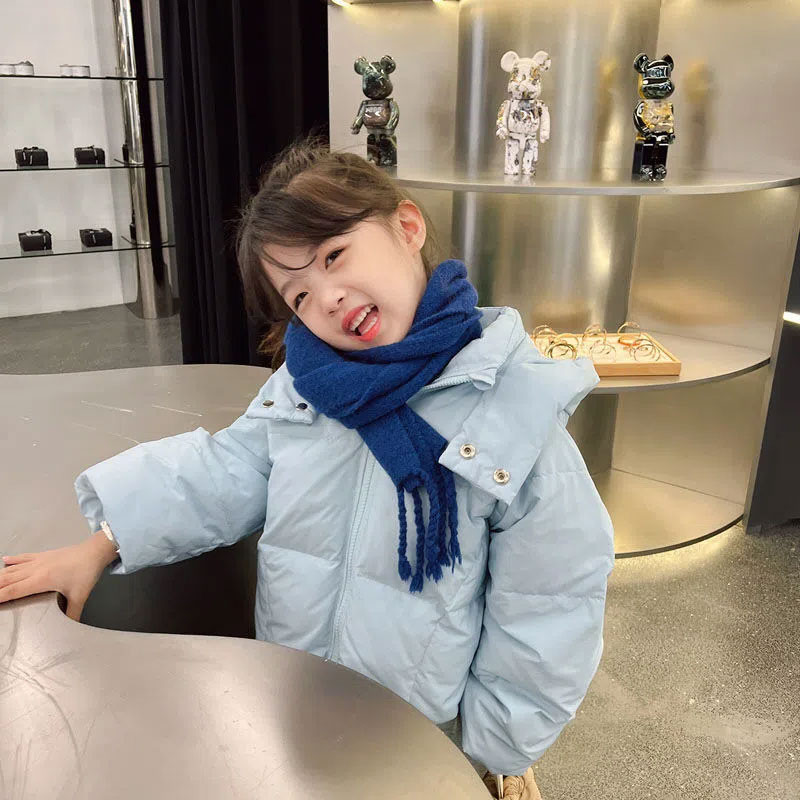 Nova zimska puhasta jakna za djevojčice, dječji kaputi, dječja gornja odjeća za zimu i jesen 2022-WT021