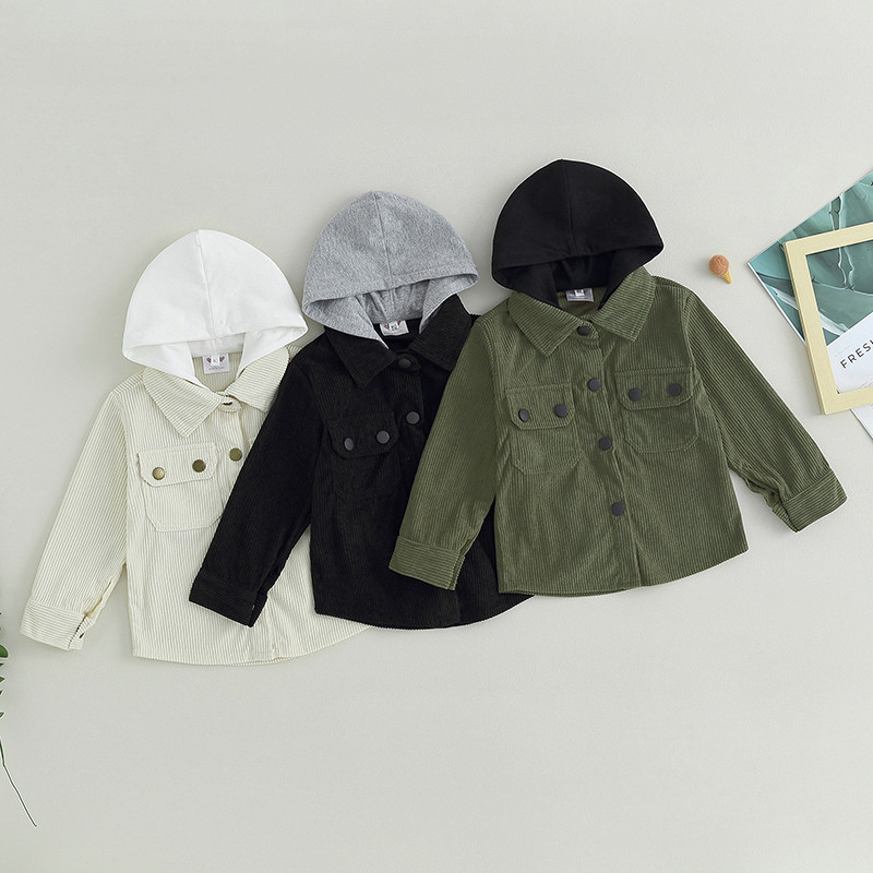 1-5 godina, djeca, dječaci, jakne od samta, jesenska odjeća za bebe, patchwork, dugi rukavi, kopčanje, gornji dijelovi s kapuljačom, kaput, gornja odjeća za malu djecu