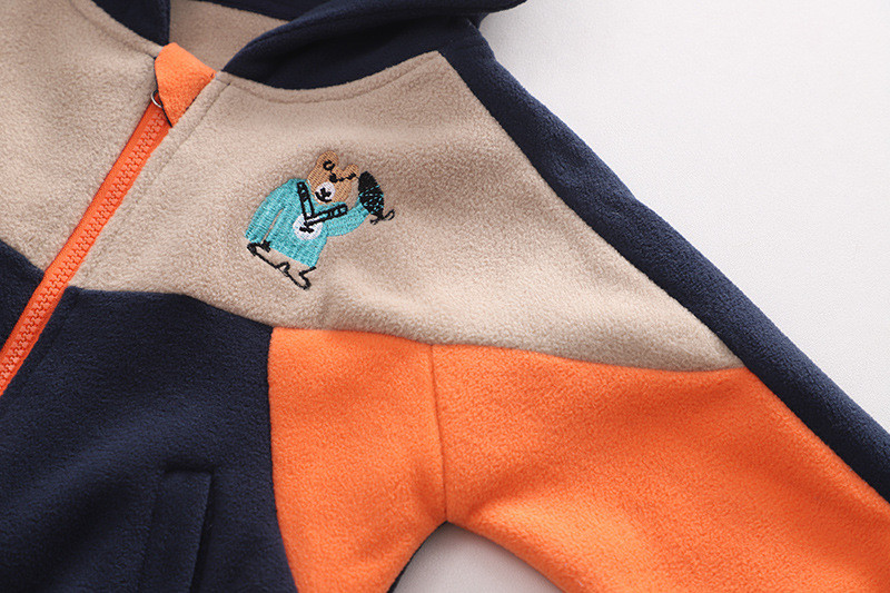 Dječja jesen/zima 2023. Novi kaput i topla gornja odjeća od baršuna Moderan dječji gornji kaput s kapuljačom Zimski kaput Dječja jakna