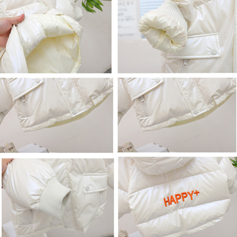 2-8Y NOVO Jakne za dječake i djevojčice Zimska modna sportska jakna s bijelim pačjim puhom i vanjska odjeća Dječja jakna Odjeća za djevojčice Zimski topli kaput