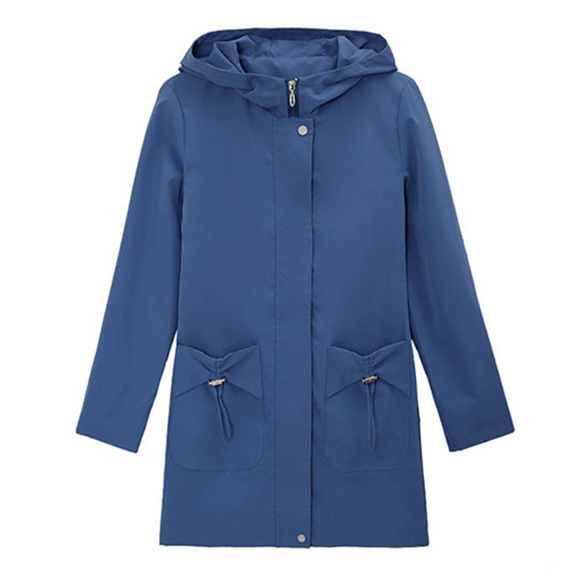 2023 Proljeće Jesen Ženska jakna Dugi kaput Trench Korejska široka modna vjetrovka Ženska jakna Ležerna ulična Gornja odjeća