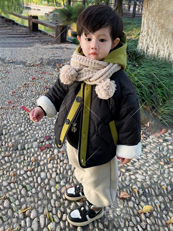 Nova zimska puhasta jakna za dječake Dvodijelni dječji debeli kaputi Dječja gornja odjeća Zima Jesen 2022-W0206