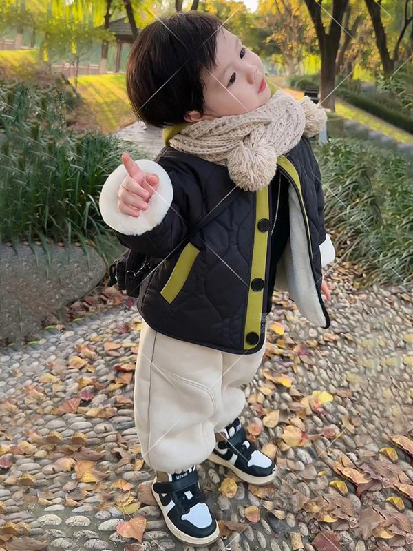 Nova zimska puhasta jakna za dječake Dvodijelni dječji debeli kaputi Dječja gornja odjeća Zima Jesen 2022-W0206