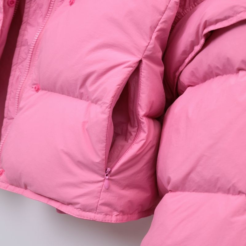 2023. Zimski ženski 90% bijeli kaput s pačjim paperjem Ženska pufer jakna dugih rukava koji se može skinuti Kaput Ležerne široke parke s kapuljačom