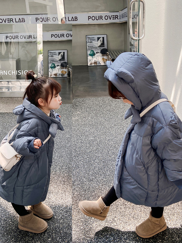 2023. Zimska parka kaputi za djevojčice i djevojčice s kapuljačom, mali medo, široka debela topla dječja dječja dječja odijela, dječja odjeća CH208