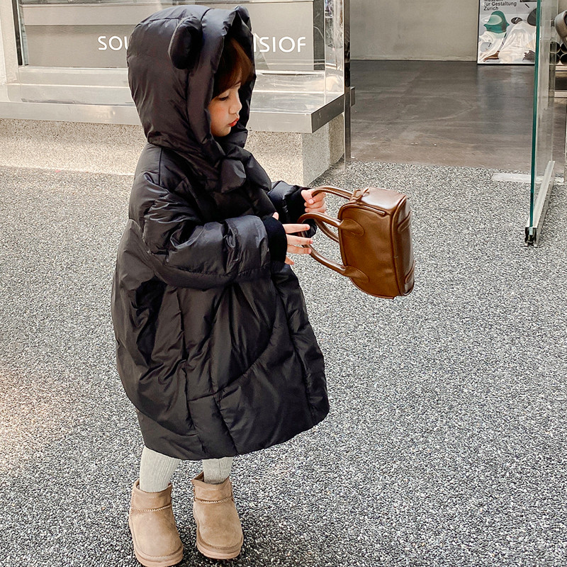 2023. Zimska parka kaputi za djevojčice i djevojčice s kapuljačom, mali medo, široka debela topla dječja dječja dječja odijela, dječja odjeća CH208