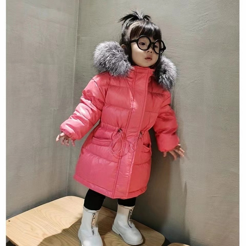 Nova zimska puhasta jakna za djevojčice, dječji kaputi, dječja gornja odjeća za zimu i jesen 2023-WT003