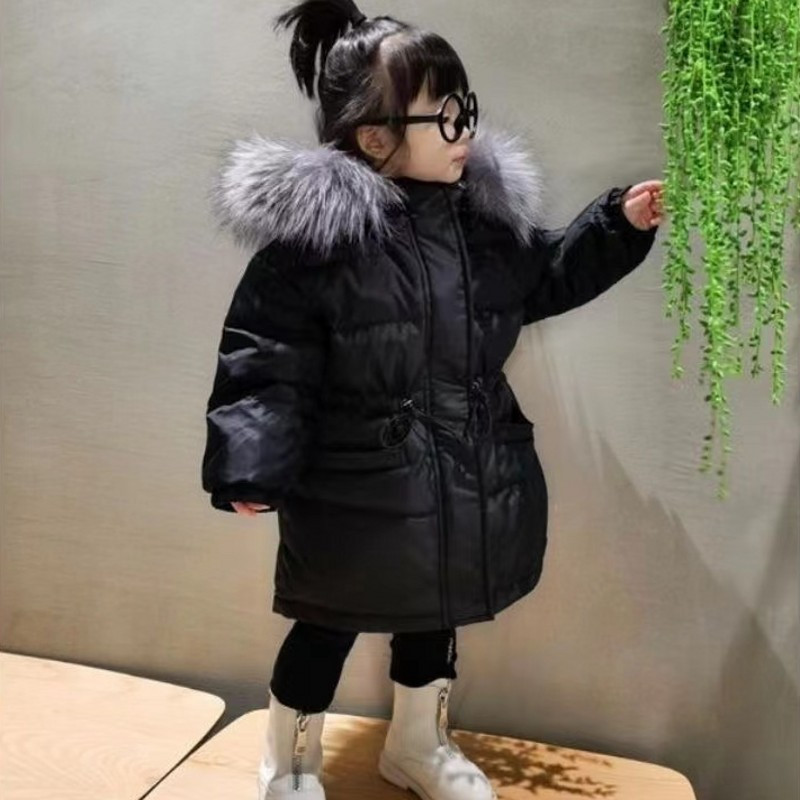 Nova zimska puhasta jakna za djevojčice, dječji kaputi, dječja gornja odjeća za zimu i jesen 2023-WT003