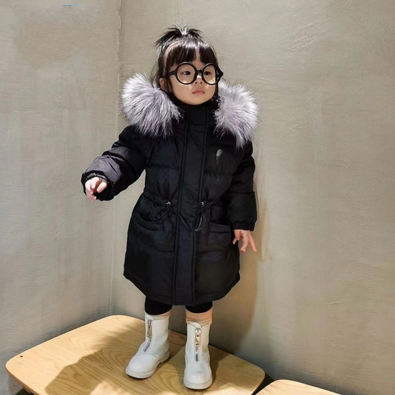 Nova zimska puhasta jakna za djevojčice, dječji kaputi, dječja gornja odjeća za zimu i jesen 2023-WT003