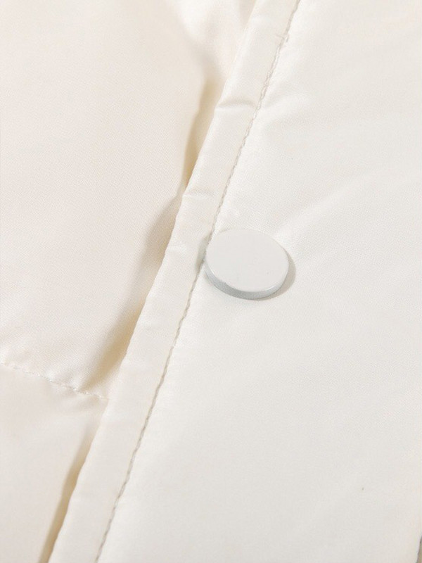 Zimska pamučna jakna Kaput s kapuljačom za djevojčice Modna labava udobna gornja odjeća Dječja parka Snježno odijelo Ležerna odjeća za van 2-8 godina