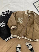 2023 New Baby Snow Wear Coat Παιδικά βαμβακερά ρούχα με επένδυση Παχύ Φθινοπωρινό χειμωνιάτικο γράμμα για κορίτσια Εξωτερικά ρούχα για αγόρια