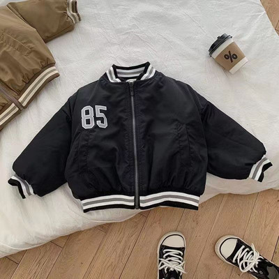2023 New Baby Snow Wear Coat Παιδικά βαμβακερά ρούχα με επένδυση Παχύ Φθινοπωρινό χειμωνιάτικο γράμμα για κορίτσια Εξωτερικά ρούχα για αγόρια