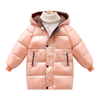 Детско есенно и зимно дълго палто за момичета за момчета и момичета, размер 6, водоустойчиво яке с руни, момичета, детски зимни палта за момичета, възраст 9