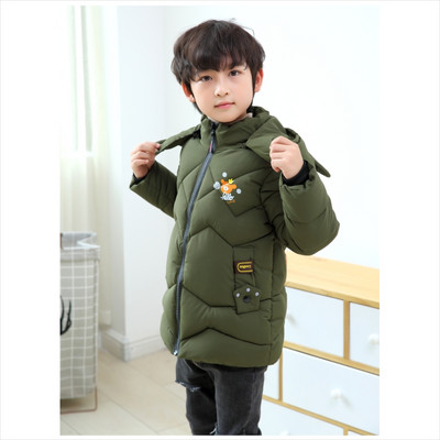 Against The Cold Winter Boys Jacket Velvet Thickening Keeping Warm Hooded παλτό για παιδιά Χριστουγεννιάτικο δώρο Παιδικά εξωτερικά ενδύματα