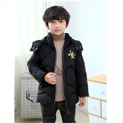 Against The Cold Winter Boys Jacket Velvet Thickening Keeping Warm Hooded παλτό για παιδιά Χριστουγεννιάτικο δώρο Παιδικά εξωτερικά ενδύματα