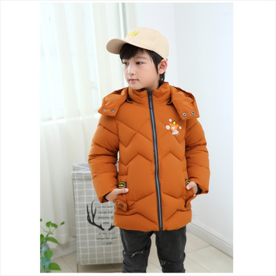 Against The Cold Winter Boys Jacket Velvet Thickening Keeping Warm Hooded παλτό για παιδιά Χριστουγεννιάτικο δώρο Παιδικά εξωτερικά ενδύματα